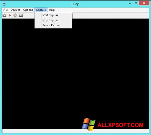 Screenshot ECap per Windows XP
