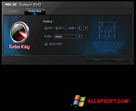 Screenshot TurboV EVO per Windows XP