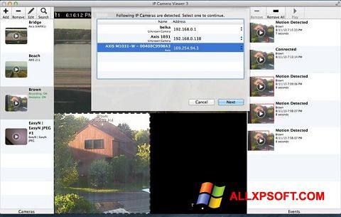 Screenshot IP Camera Viewer per Windows XP