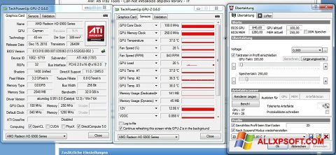 Screenshot ATI Tray Tools per Windows XP