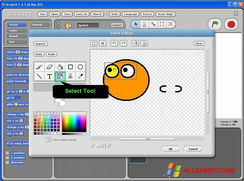 Screenshot Scratch per Windows XP