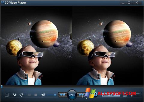 Screenshot 3D Video Player per Windows XP