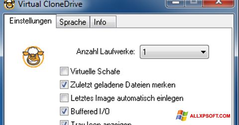 Screenshot Virtual CloneDrive per Windows XP
