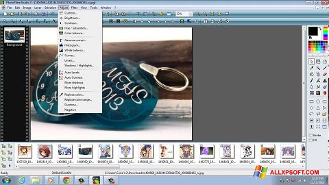 Screenshot PhotoFiltre Studio X per Windows XP
