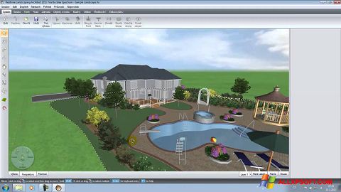 Screenshot Realtime Landscaping Architect per Windows XP