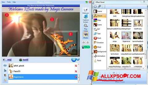 Screenshot Magic Camera per Windows XP