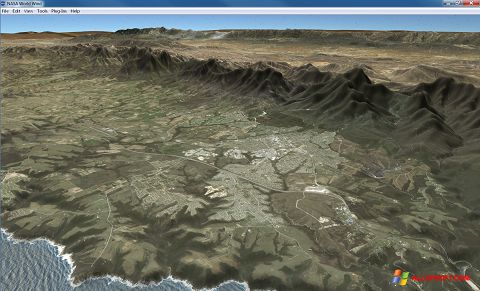 Screenshot NASA World Wind per Windows XP