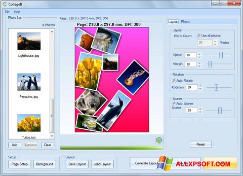 Screenshot CollageIt per Windows XP