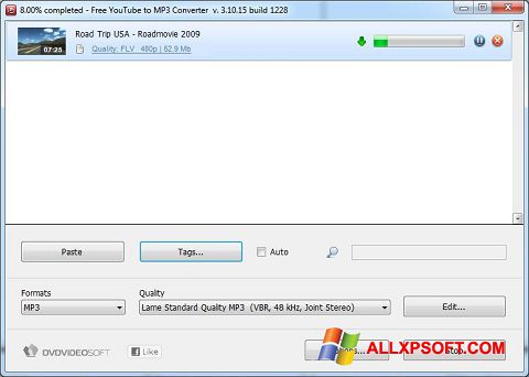 Screenshot Free YouTube to MP3 Converter per Windows XP