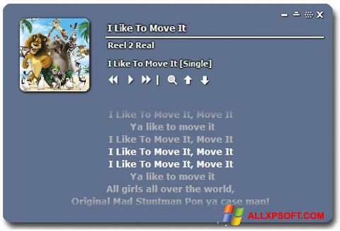 Screenshot Minilyrics per Windows XP