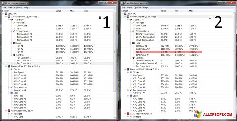Screenshot Open Hardware Monitor per Windows XP