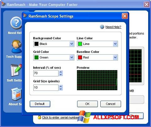 Screenshot RamSmash per Windows XP