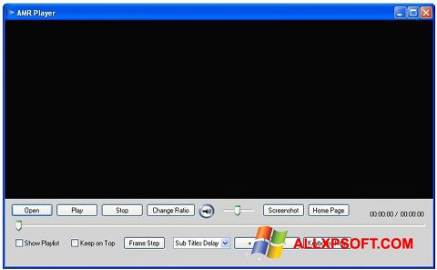 Screenshot AMR Player per Windows XP