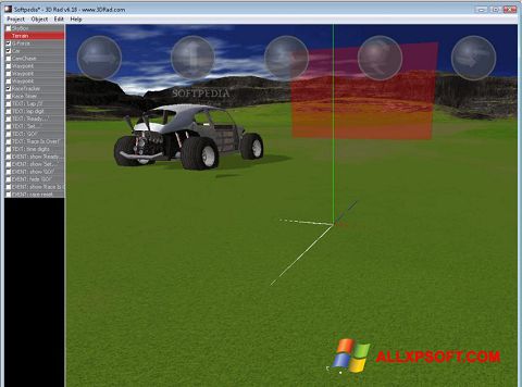 Screenshot 3D Rad per Windows XP