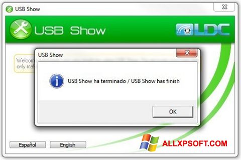 Screenshot USB Show per Windows XP