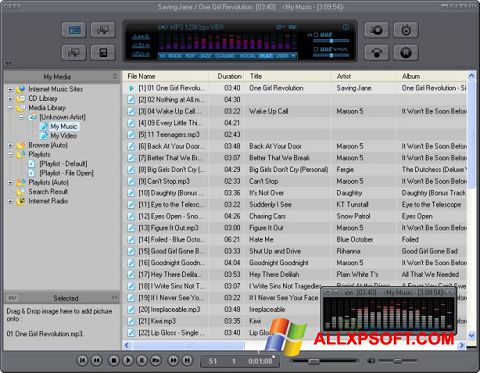 Screenshot JetAudio per Windows XP