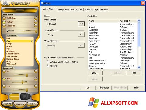 Screenshot Scramby per Windows XP