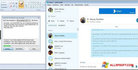 Screenshot Clownfish per Windows XP