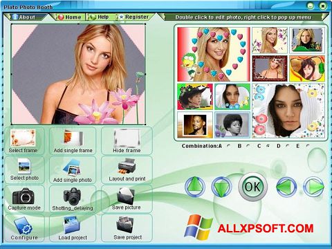 Screenshot Photo Booth per Windows XP