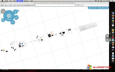 Screenshot Prezi per Windows XP