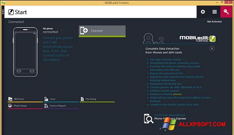 Screenshot MOBILedit! per Windows XP