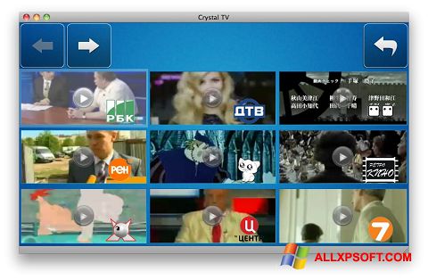 Screenshot Crystal TV per Windows XP