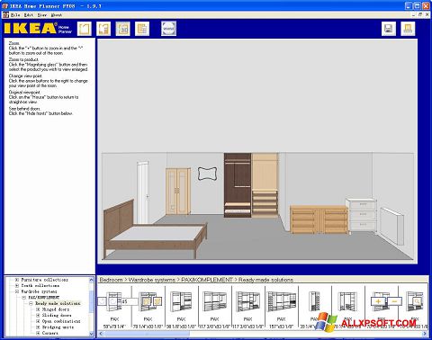Screenshot IKEA Home Planner per Windows XP
