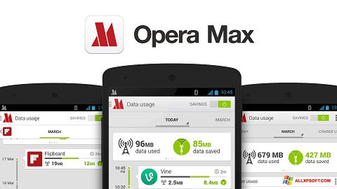 Screenshot Opera Max per Windows XP