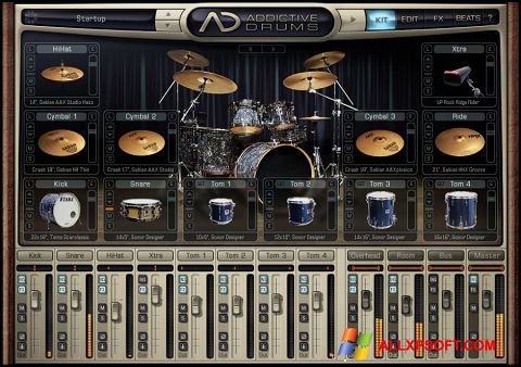 Screenshot Addictive Drums per Windows XP