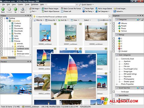 Screenshot ACDSee Photo Manager per Windows XP