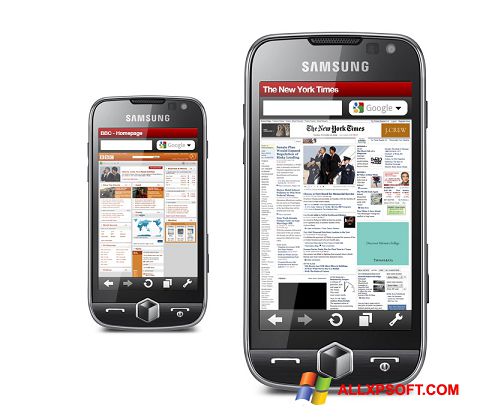 Screenshot Opera Mobile per Windows XP