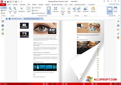 Screenshot Soda PDF per Windows XP