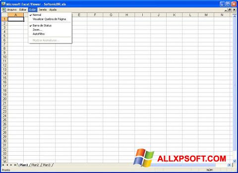 Screenshot Excel Viewer per Windows XP
