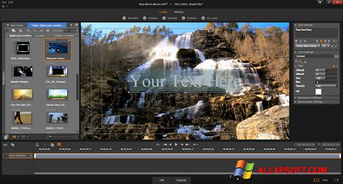 Screenshot Pinnacle Studio per Windows XP