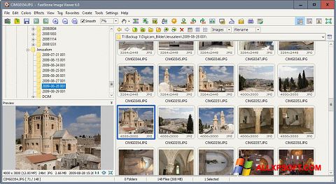 Screenshot FastStone Image Viewer per Windows XP
